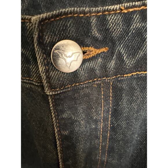 Ditch Baggy Straight Fit Zipper Cargo Jeans 30x30 - Picture 2 of 8